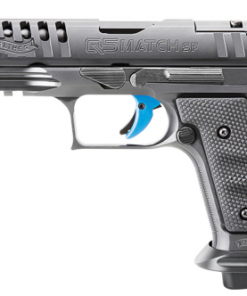 Walther Arms - Q5 Match SF Pro, 9mm, 5" Barrel, Fiber Optic Frt/Adj Rear Sights, Steel Frame, Black, 17rdMaximum
