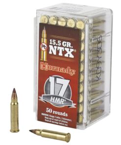 Hornady Varmint Express .17 HMR 15.5Gr NTX Lead Free 50 Rd