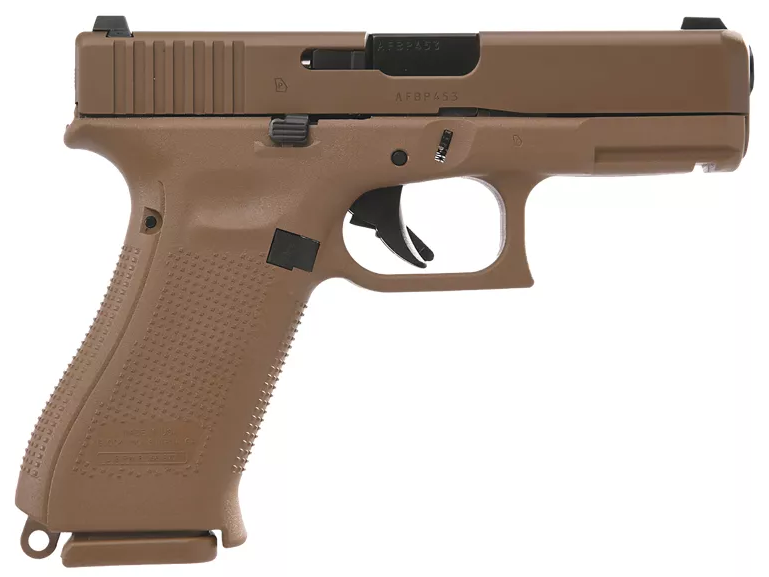 GLOCK G19X Semi-Auto Pistol in FDE