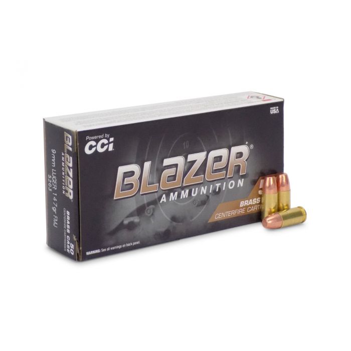 BLAZER BRASS 9MM 147 GR FMJ