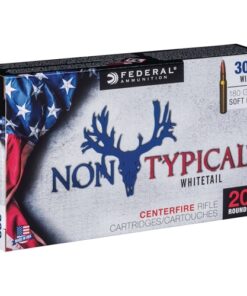 FEDERAL NON-TYPICAL 308 WINCHESTER AMMO 180 GRAIN SOFT POINT – 308DT180