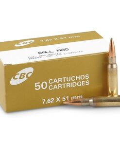 MAGTECH CBC 7.62X51MM AMMO M80 BALL 147 GRAIN FULL METAL JACKET