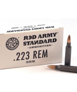 RED ARMY STANDARD 223 REMINGTON AMMO 55 GRAIN FMJ STEEL CASE – AM3089