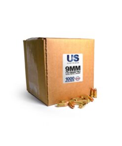 US CARTRIDGE 9MM 115 GRAIN TMJ