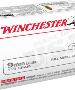 Winchester USA 9mm FMJ Ammo